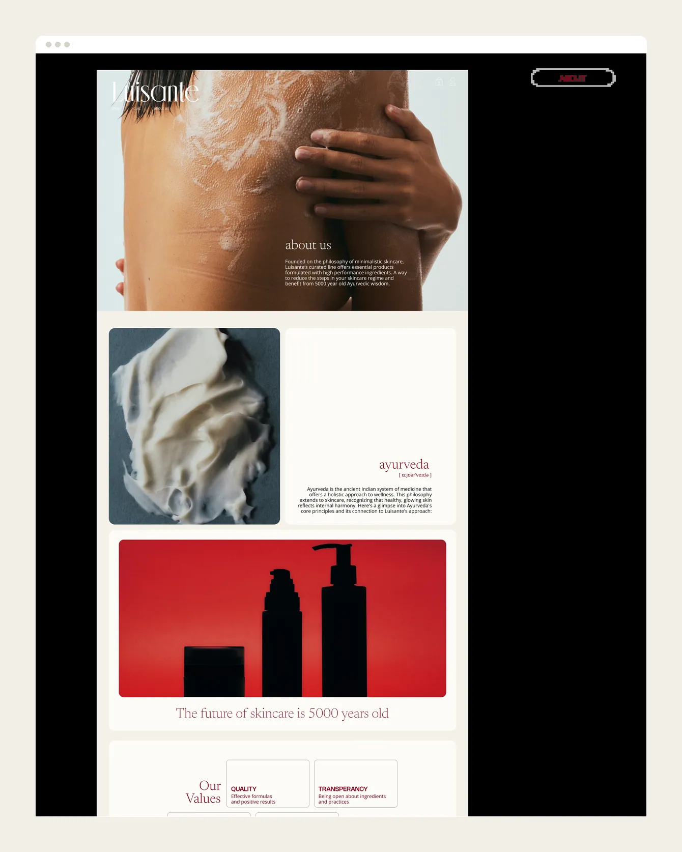 Luisante Store — frame 4