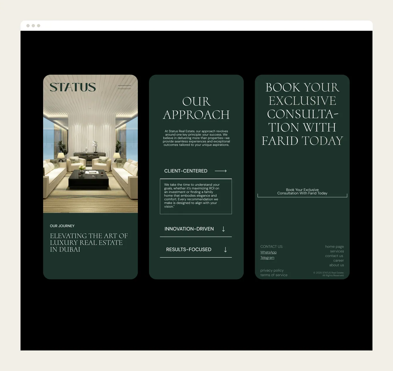 Status — frame 3